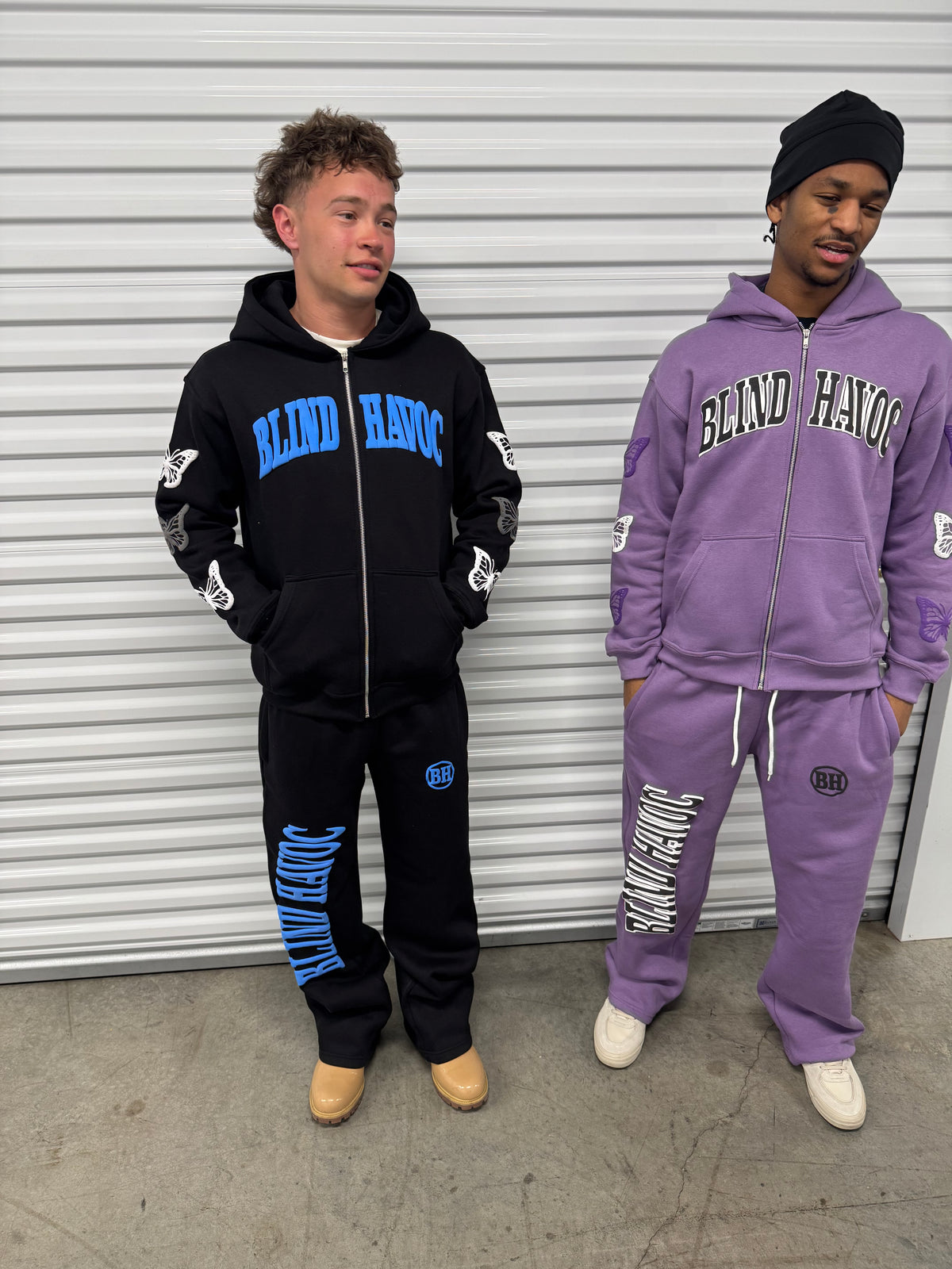 Blind Havoc sweats [Black & Blue]