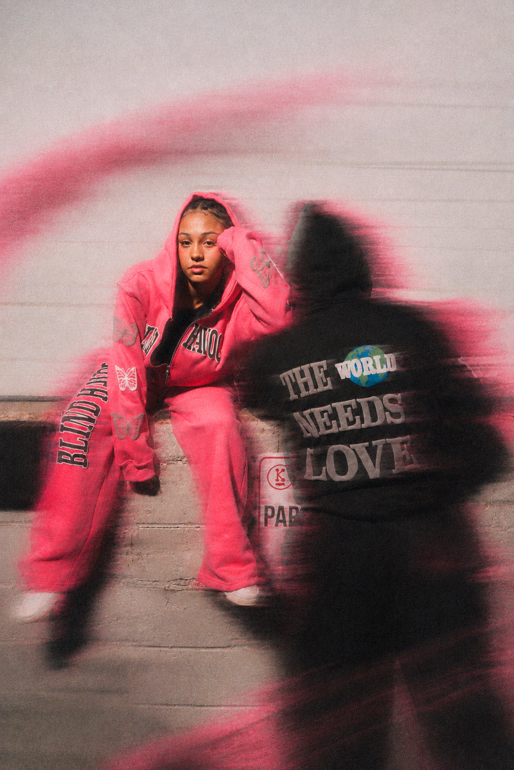 'THE WORLD NEEDS LOVE'